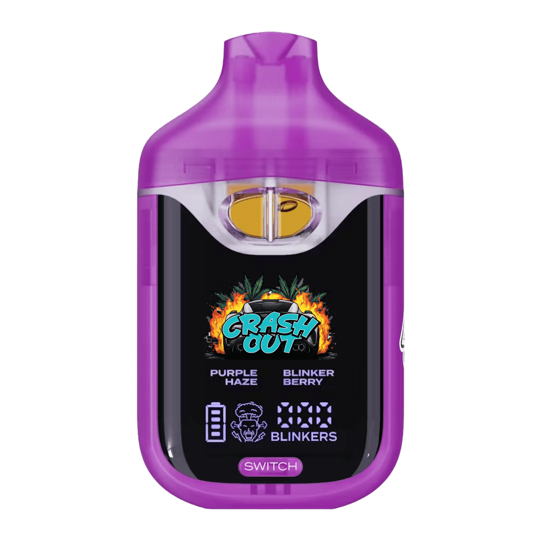 Crash Out 2g Switch disposable — Purple Haze x Blinker Berry